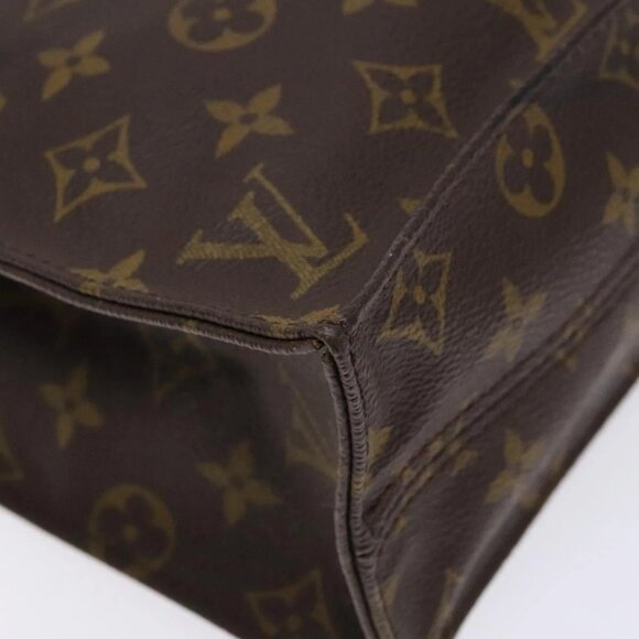 LOUIS VUITTON Monogram Sac Plat Hand Bag M51140 LV Auth 141412 - Picture 5 of 16